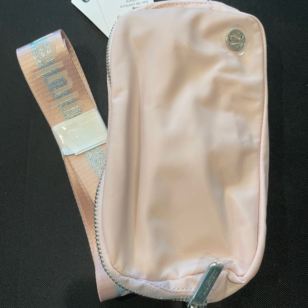 Lululemon Athletica Light Pink Bag with White Accents